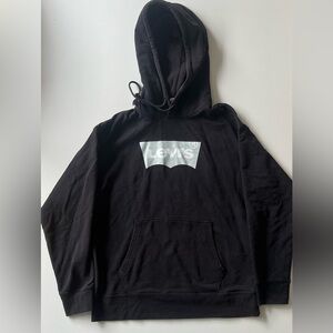 Levi's Black Hoodie Sweater for Men